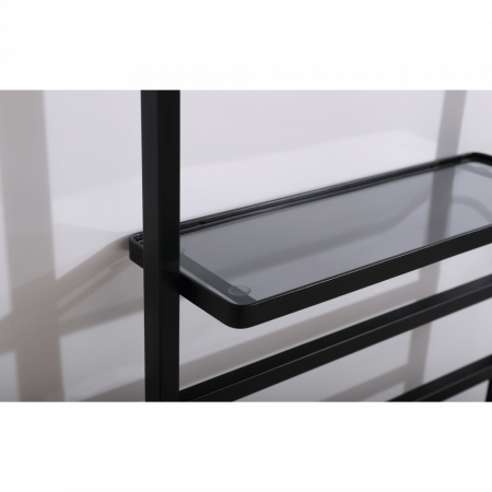 Полотенцесушитель электрический Black&White N-337B 101х40 черный матовый