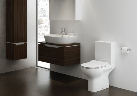 Унитаз напольный Cersanit STREET FUSION S-KO-SFU011-3/5-COn-S-DL-w белый, с сиденьем микролифт