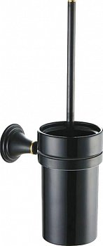 Ершик для унитаза Fixsen Luksor FX-71613B Черный Золото