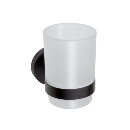 Стакан для ванной Sapho X-ROUND BLACK XB900 черный