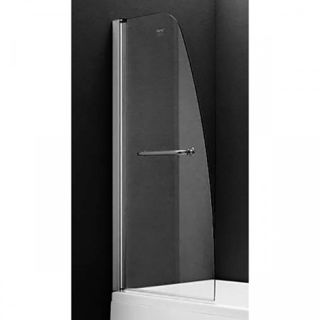 Шторка на ванну Gemy New Rockcoco 80х140 профиль Хром стекло прозрачное