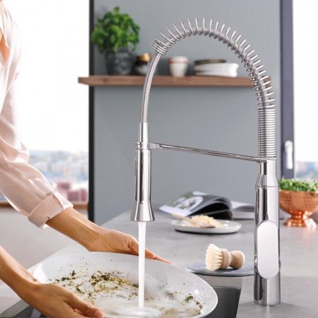 Смеситель для кухни Grohe K7 31379000 хром