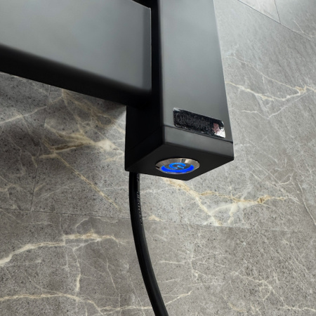 Полотенцесушитель электрический Fixsen HI-TECH 800х500 FX-7500B, черный