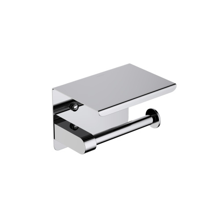 Держатель туалетной бумаги c полкой Aquatek Европа AQ4939CR хром