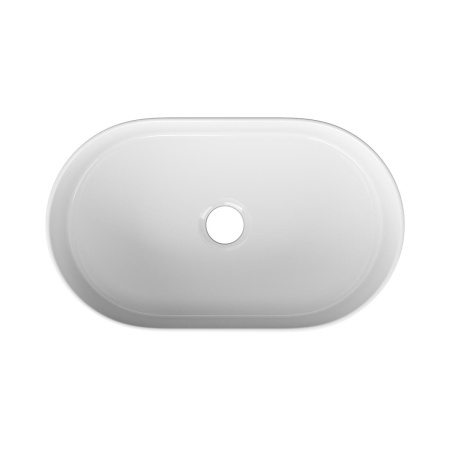 Раковина накладная 53см Point Виктория PN43061 белый