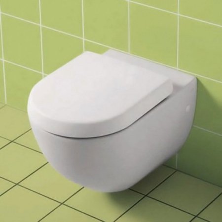 Унитаз Villeroy&Boch Subway 660010 подвесной белый альпин без сиденья