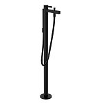 Смеситель напольный для ванны Hansgrohe Finoris 76445670 черный матовый