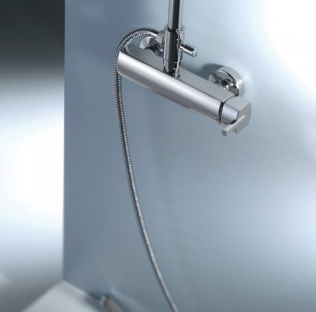 Душевая стойка Webert Azeta AZ870105015PVC хром