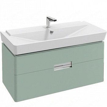 Тумба под раковину Jacob Delafon Reve 98 подвесная Оливковый