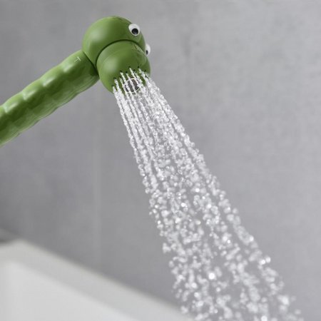 Душевая лейка Hansgrohe Jocolino 28788570 зеленый "крокодил"