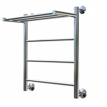 Полотенцесушитель водяной Тругор Аспект серия 1 60х50 хром, с полкой
