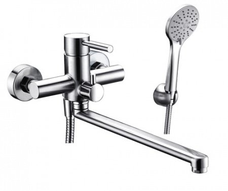 Смеситель для ванны с душем WasserKraft Main 4102L хром