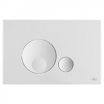 Кнопка смыва для унитазов OLI GLOBE 152949 белый