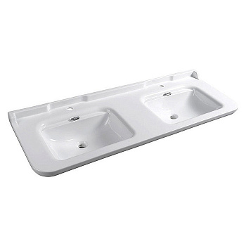 Раковина подвесная 150см Kerasan Waldorf 4143K1bi/cr*1 белый