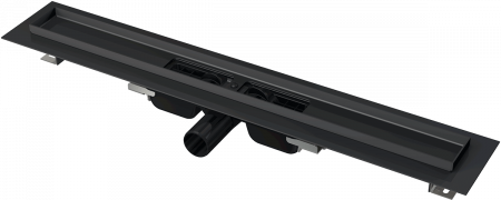 Душевой лоток AlcaPlast APZ101BLACK-300 с опорами