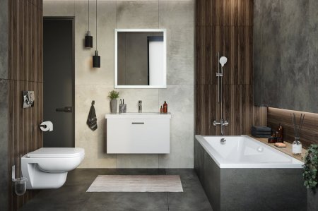 Душевой гарнитур Hansgrohe Croma Select E 26582400 Хром Белый