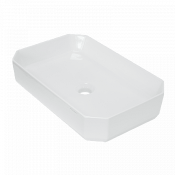 Раковина накладная 55см Sanita Luxe Line LINSLWB01 белый