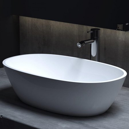 Раковина накладная 56см Salini Callista 1101106G белый