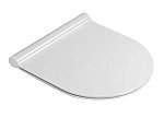 Крышка-сиденье GSI Pura / Kube X MS86CSN11 с микролифтом, петли хром