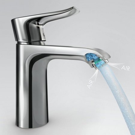 Смеситель для раковины Hansgrohe Metris 31080000 хром