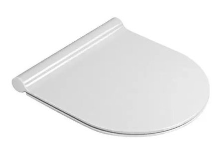 Крышка-сиденье GSI Pura / Kube X MS86CSN11 с микролифтом, петли хром