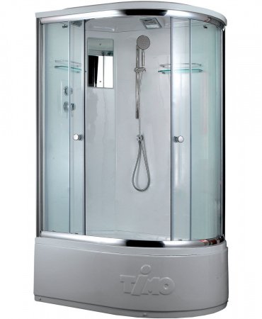 Душевая кабина Timo Lux T-7720 L P 120x85x220 профиль хром глянцевый, стекло прозрачное