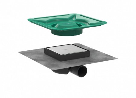 Душевой трап Hansgrohe RainDrain Spot 56112800 для облицовки плиткой