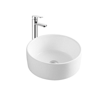 Раковина накладная 40см Aquatek Европа AQ5118-00 белая