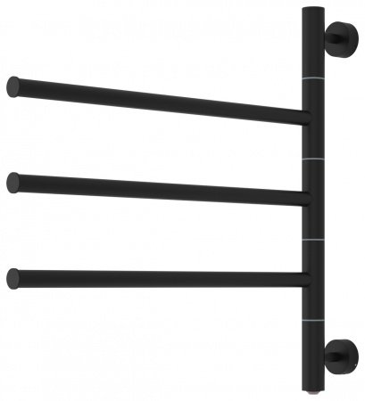 Полотенцесушитель электрический Сунержа Триада 54х58.5 черный матовый