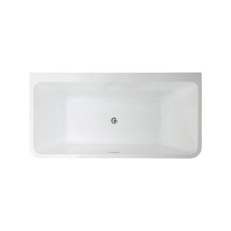 Ванна акриловая Vincea VBT-425-1700 1700*800*600, цвет белый, слив-перелив в комплекте, хром