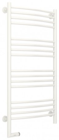 Полотенцесушитель электрический Сунержа Богема 2.0 100х50 белый, выгнутая, подключение правое