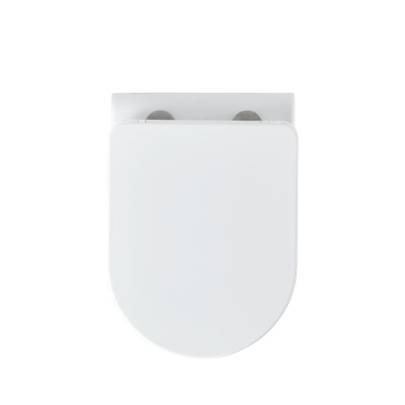 Унитаз подвесной безободковый Vincea Piatti VT1-11T белый, с сиденьем микролифт