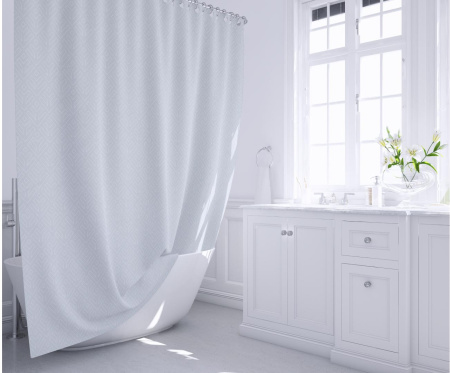 Шторка для ванной Fixsen Forest FX-1503, без колец