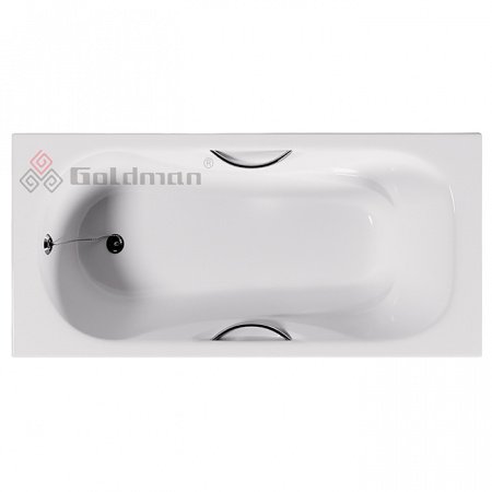 Чугунная ванна Goldman Donni 150х75
