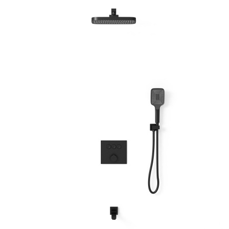 Душевой комплект Vincea VSFW-4311MB встраиваемый, 3 режима, черный