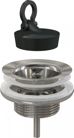 Слив для раковины AlcaPlast A439 5/4 цельнометаллический