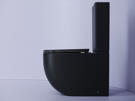 Унитаз напольный напольный Ceramica Nova Metropol CN4001MB черный матовый