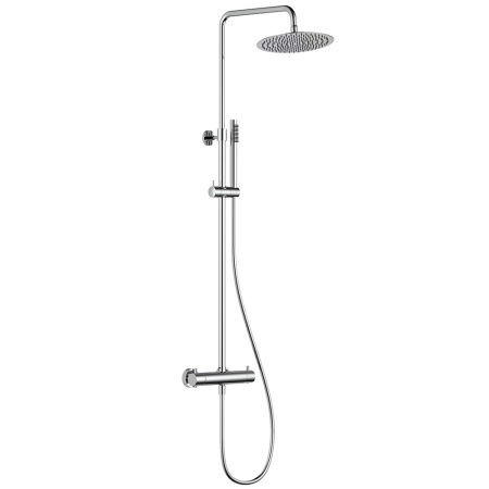 Душевая стойка с термостатом AQUAme AQM8006CR хром