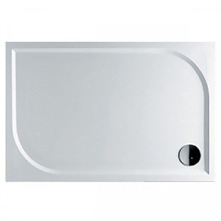 Душевой поддон из искусственного камня Riho Kolping DB32 90x100x3 Белый с противоскользящим покрытием