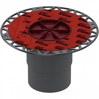 Сифон для душевого трапа Tece Drainpoint S DN100 3607600 вертикальный без декоративной решетки