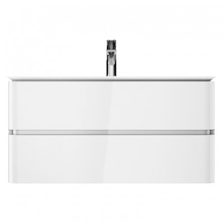 Тумба под раковину AM PM Sensation 100 белая глянцевая