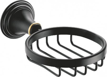 Мыльница Fixsen Luksor FX-71609B Черный Золото