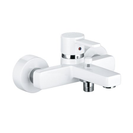 Смеситель для ванны с душем Kludi Zenta  386709175 хром/белый