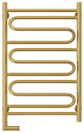 Полотенцесушитель электрический Сунержа Элегия 2.0 80х50 золото, подключение левое