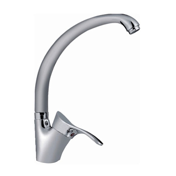 Смеситель для кухни Haiba HB4101-1, серый