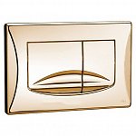 Кнопка смыва для унитазов OLI RIVER DUAL 638508 золото