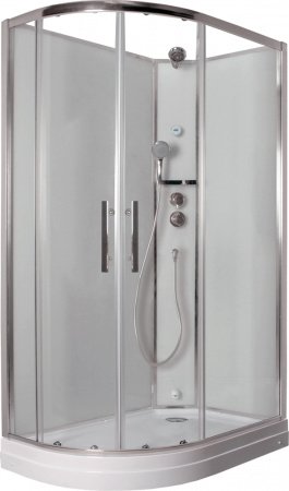 Душевая кабина Timo Ilma ILMA-902 R 120x80x225 профиль черный матовый, стекло прозрачное