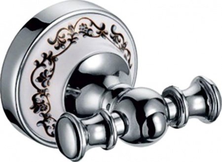 Крючок для полотенец Fixsen Bogema FX-78505A Хром Белый