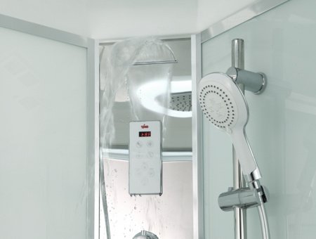 Душевая кабина Timo Comfort T-8840 F 140x88x220 профиль хром глянцевый, стекло матовое