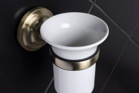 Стакан для зубных щеток Fixsen Retro FX-83806 Бронза